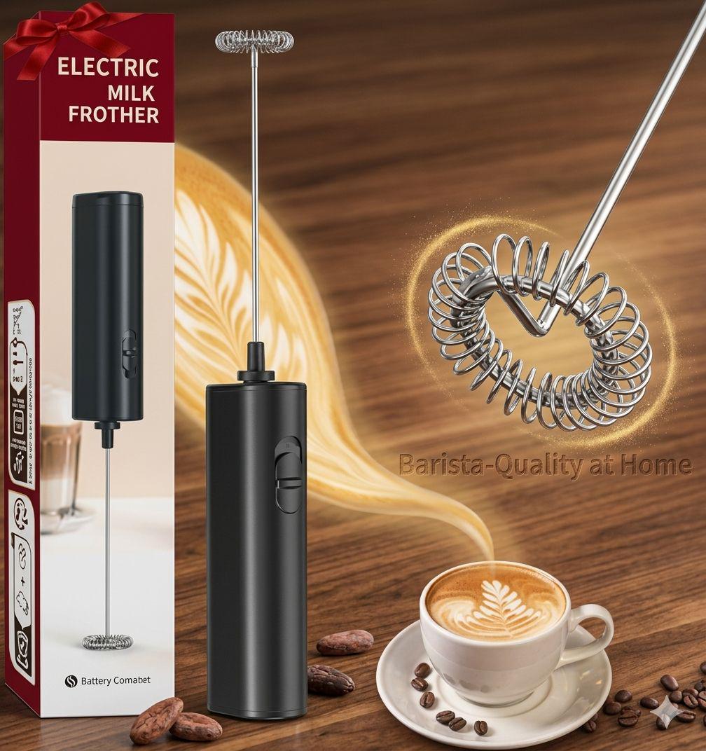 Espumador de leche eléctrico