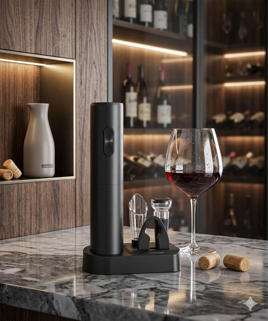 Sacacorchos eléctrico